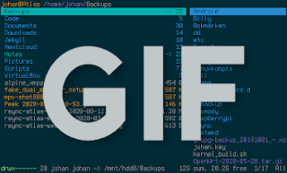 The find feature with the visual filter.